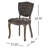 Richard Tufted Upholstered Parsons Chair-419652179