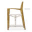 Chaise de patio pliante en teck