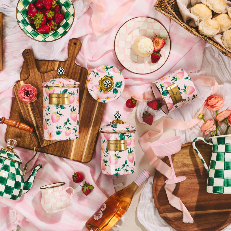 Strawberry Canisters