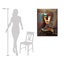 Handmade Traditional Characters Wall Decor on Metal