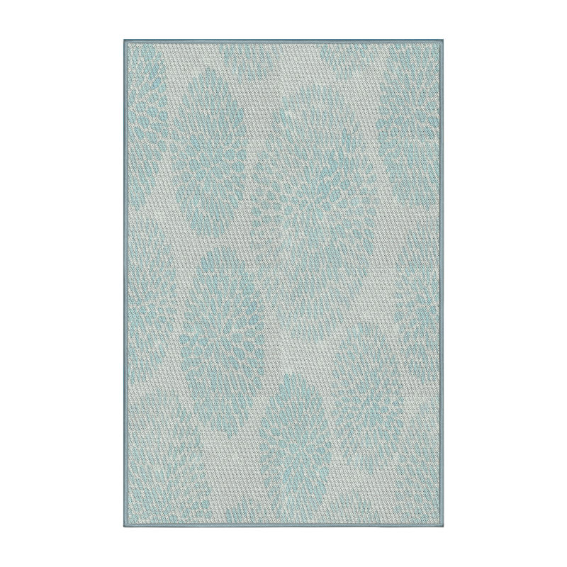 Tapis bleu Alfie-James, Rectangle 7 pi x 9 pi
