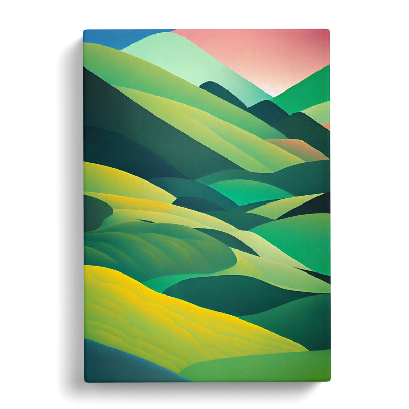 Devers Spring Landscape View Vol.2 - Wrapped Canvas, 50cm H x 35cm W x 3cm D