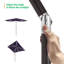 Parasol de 120 po Dorain-859663812