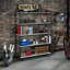 Remy 63''H Ladder-Style 5-Shelf Etagere Bookcase
