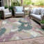 Tapis mauve Xhevrie intérieur / extérieur lavable à la machine-2055572309