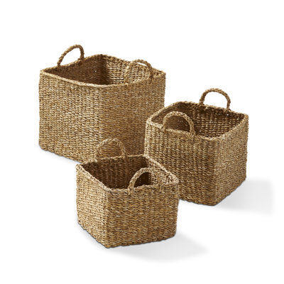  Square Basket S/3