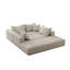 Canapé modulaire rembourré en L Modern-187043167