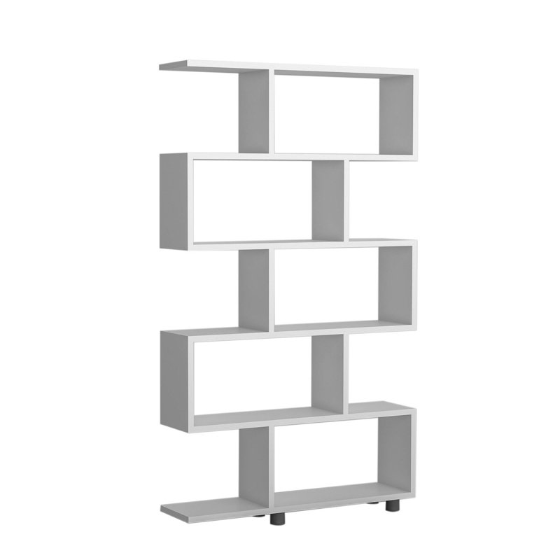 Inverleigh 156cm H x 90cm W Bookcase, White
