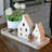 8.75 " H Town House Candle Lanterns-661530060