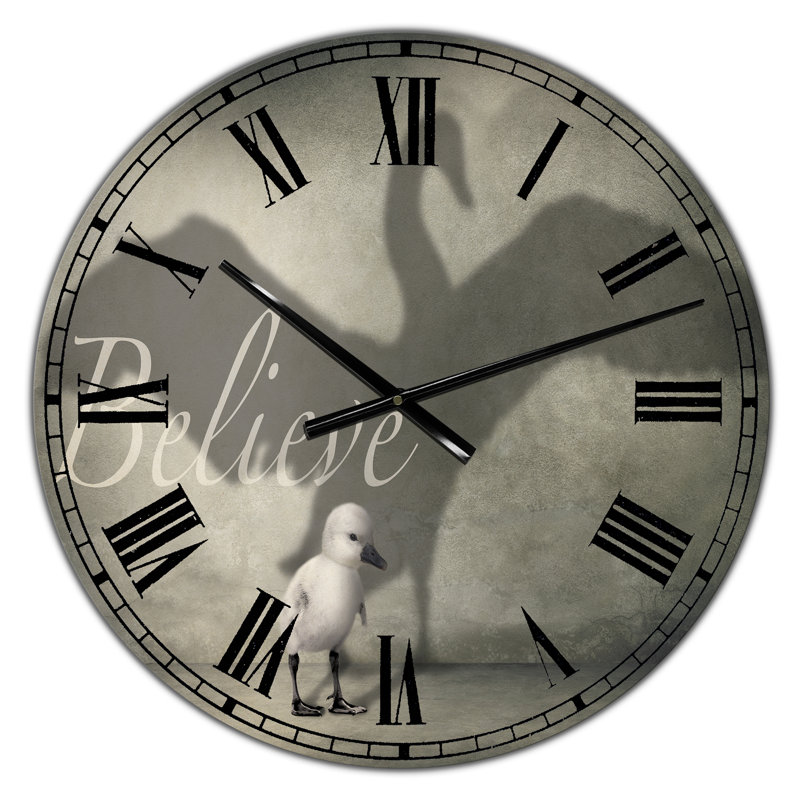 Horloge murale Believe Shadow IV - Large Cottage, Grand