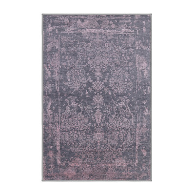 Tapis mauve / gris Sharell