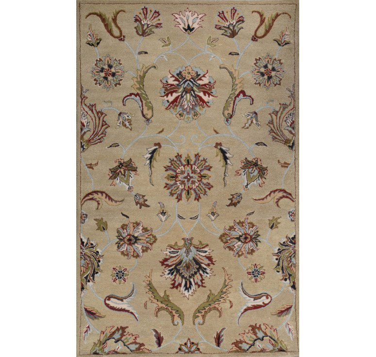 Mitcheldean Wool Floral Indoor Rug, Rectangle 5' x 8'