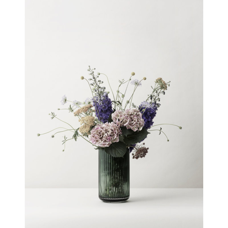 Jar, 15" H x 8.3" W x 8.3" D, Green