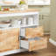 Deimos Solid Wood Top Kitchen Island
