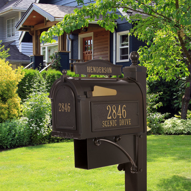 Ultimate Mailbox Package in Bronze, No, Yes