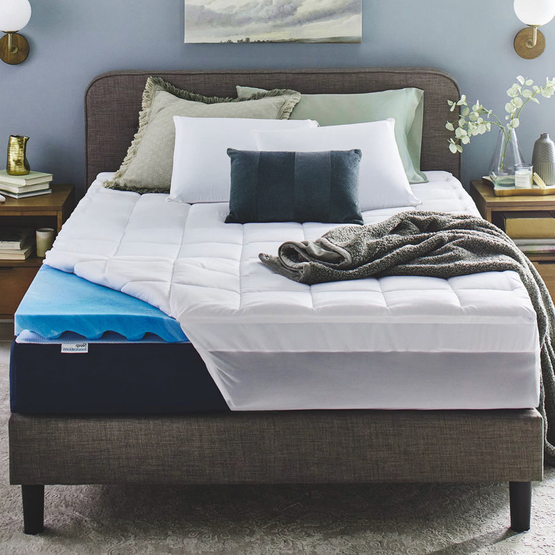 Surmatelas en mousse viscoélastique gélifiée Sleep Innovations, Double