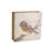 Rustic Wood Bird Plaque (Set of 4)