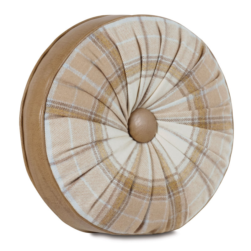 Lodge Wool Circular Pillow Cover & Insert