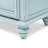 Timeless Serene Distressed Bleu Mindi Wood Nightstand with Smooth Full-Extension Drawers and Casual Vintage Charm, Durable Kiln-Dried Frame, Light Glaze Edges, 24"W x 18"D x 28"H-1384973311