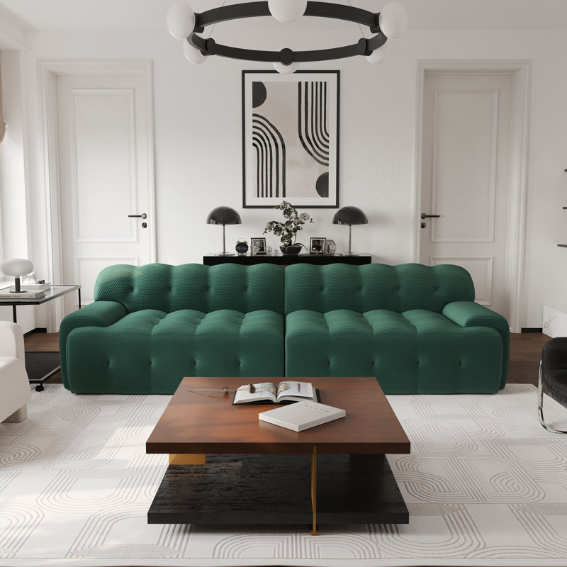 Canapé modulaire Comfort, Vert
