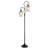 Wisner 64'' Black Arched Floor Lamp