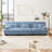 3-Seater Sectional Sofa Modular Deep Seat Sofa Couch , Chenille Sofa Soft Comfy Upholstered Furniture For Living Room, Apartment, Studio, Office,Chenille-143036178