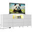 Metal 160cm W 8 - Drawer Chest of Drawers-1267991013