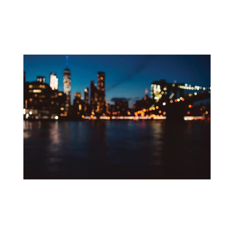 New York Out Of Focus by Bethany Young - Print on Canvas, Wrapped Canvas, 30.48cm H x 45.72cm W x 1.91cm D