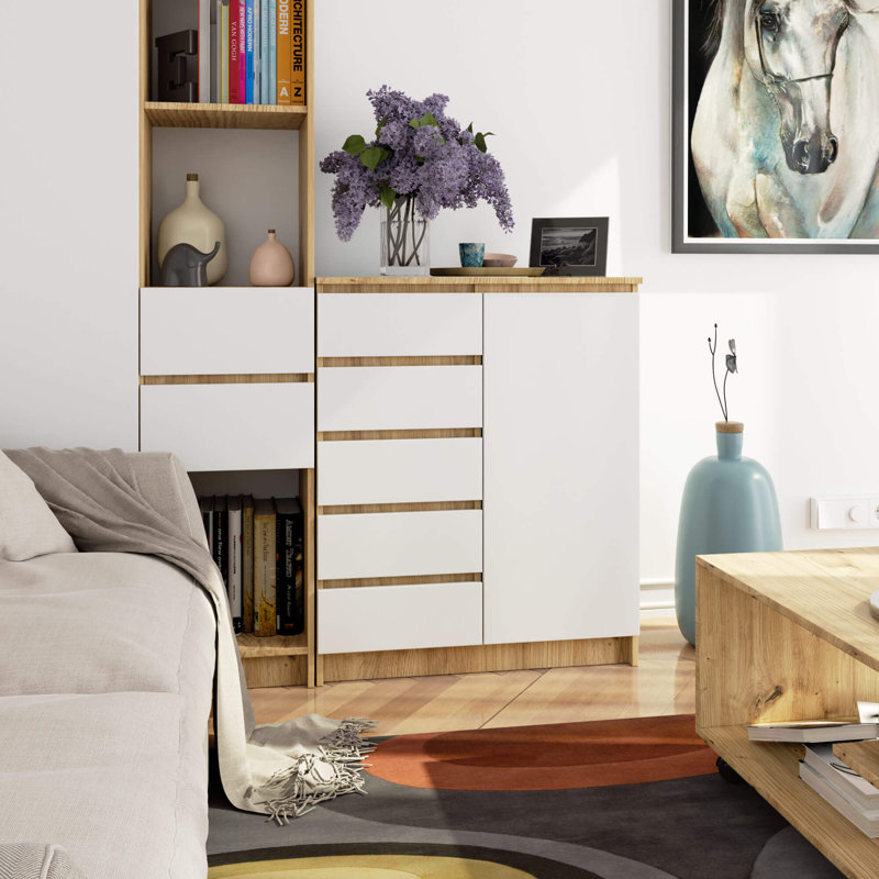 Sprage 5 -Drawer Console
