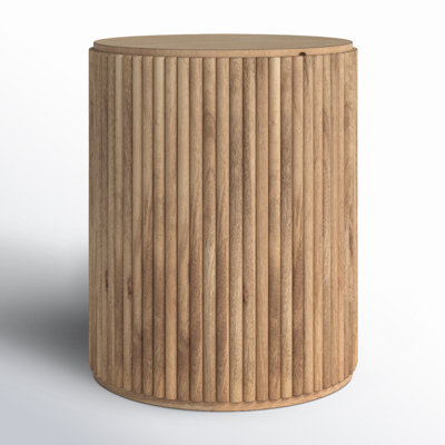 Chessa Solid Wood End Table