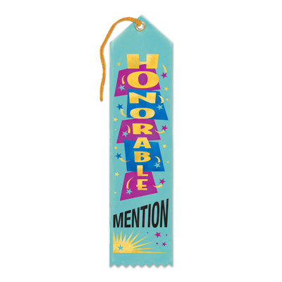 Ruban de récompense de la mention honorable