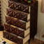 Armoire d'appoint rétro de style français sculptée-104250459