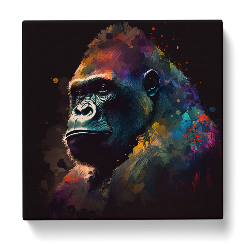 Modern Wall Art - Wrapped Canvas, 35cm H x 35cm W x 3cm D