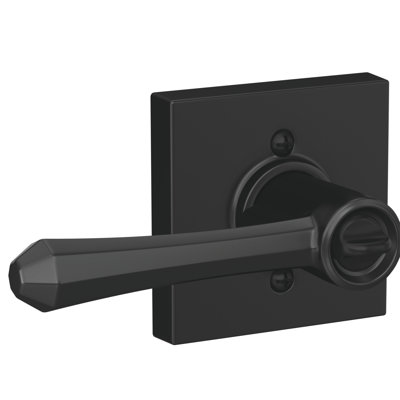 Dempsey Keyed Entry Lever with Collins Trim