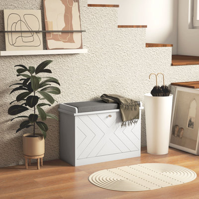 6 Pair Shoe Storage Bench