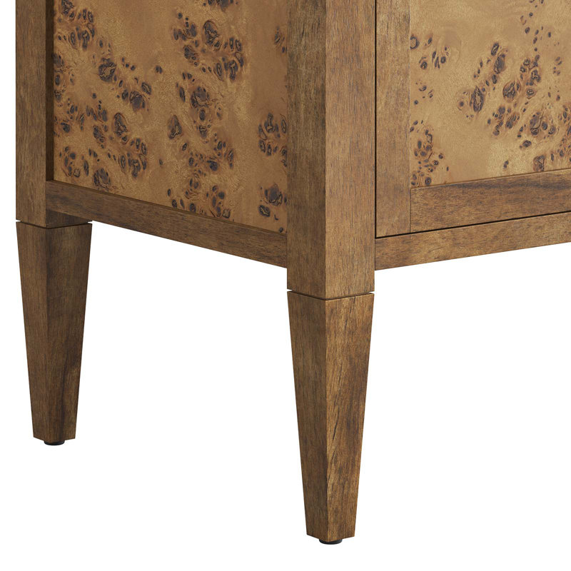 Base de meuble-lavabo simple 35 po Modway Elysian seulement, Brun