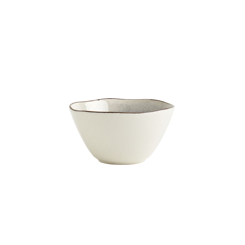 Reactive Glaze Dinnerware Tabletops Gallery 12PC Set - BELLA, Gray