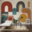 Papier peint moderne Mid Century-874159101-874159072