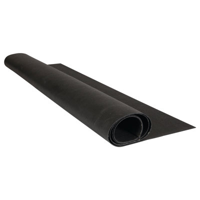 Rouleau de caoutchouc recyclé 1/16 po Ghent