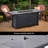 Atia Rectangle Propane Smokeless Fire Pit Table with Hidden Fuel Tank