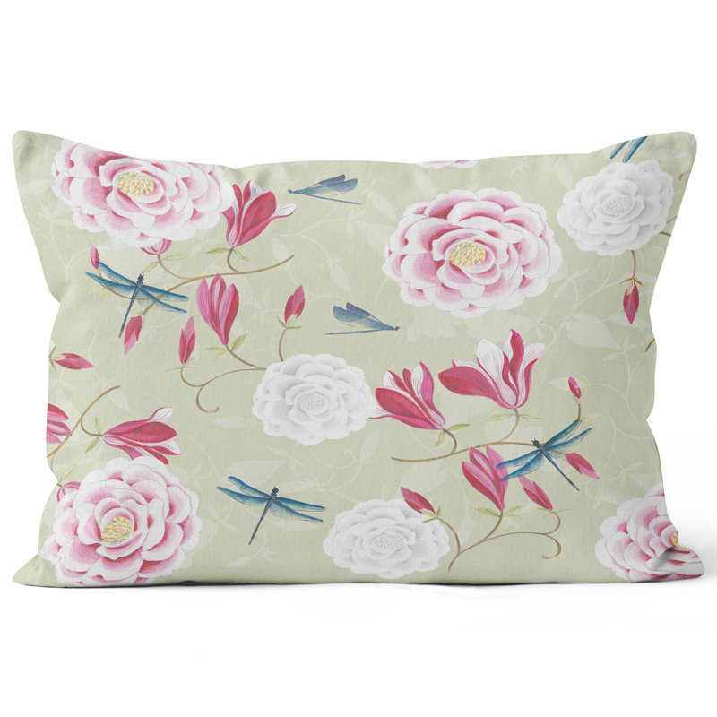 Floral Rectangular Cushion