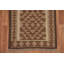 Tapis brun en laine réversible Kilim 3 x 4