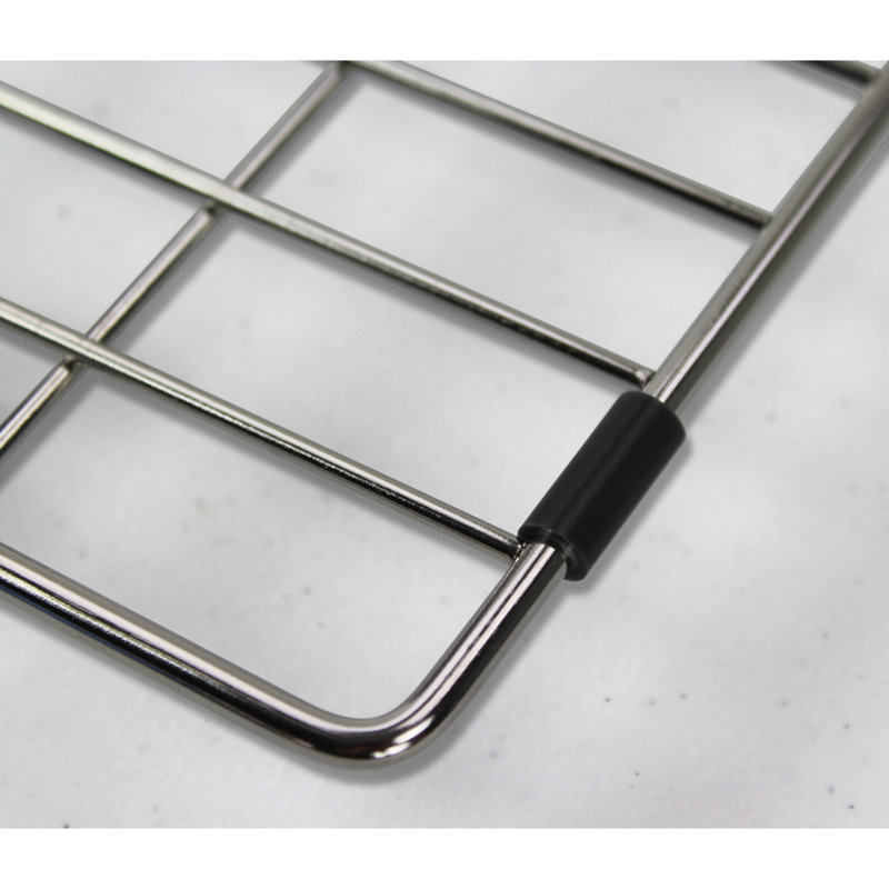 Premium Stainless Steel Sink Grid with Rear Drain