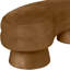 Banc rembourré en velours Zenna Saddle-1821666963