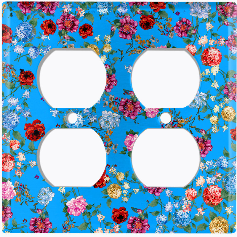 Landscape & Nature 2 - Gang Duplex Outlet Standard Wall Plate
