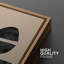 «Brown Mid-Century Polygon», 2 pièces-98554651-98554654