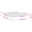 Vidaxl Bed Frame Concrete Grey-1423390113