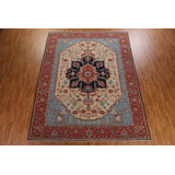 One-of-a-Kind 9'9" X 13' New Age Wool Area Rug in