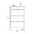 Beige Solid wood Shoe Storage