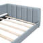 Lit tapissier grand et simple TG